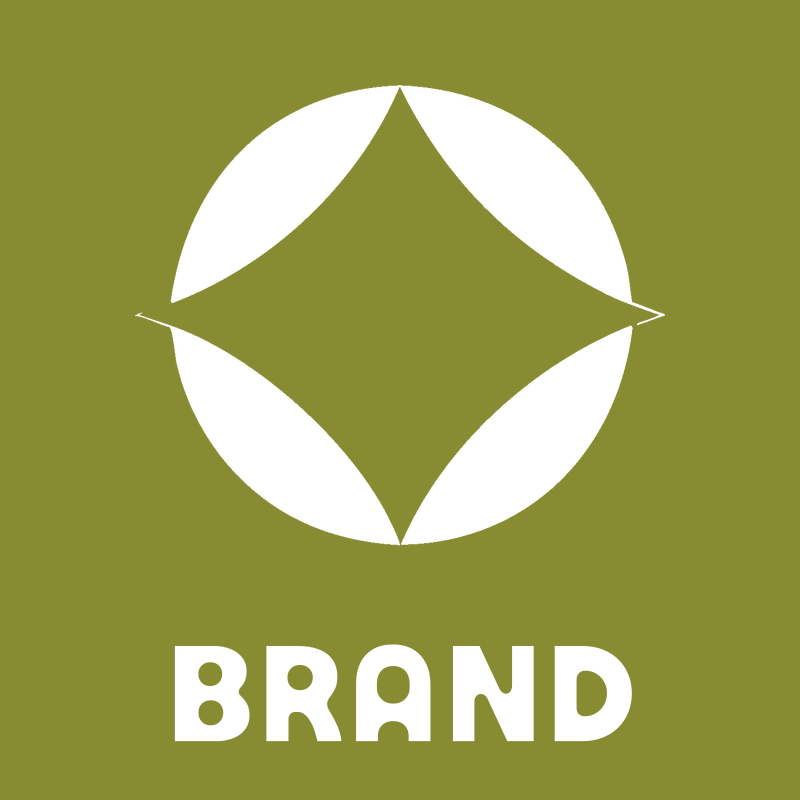 Negative Space Four-Point Star Logo preview