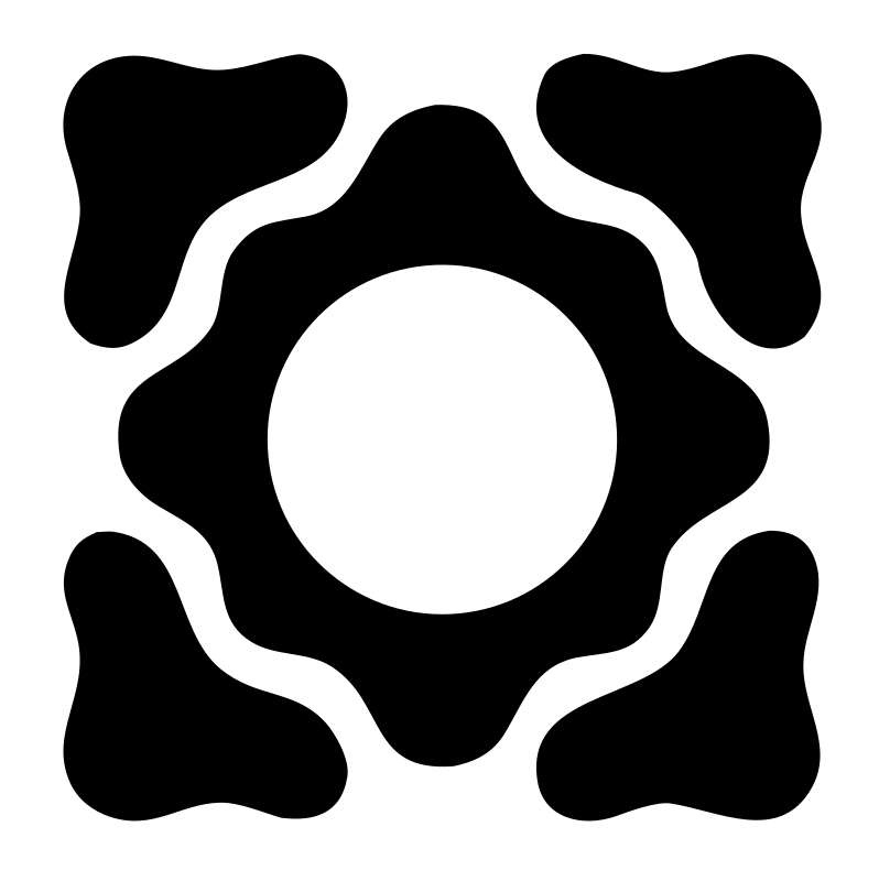 Negative Space Gear Crest