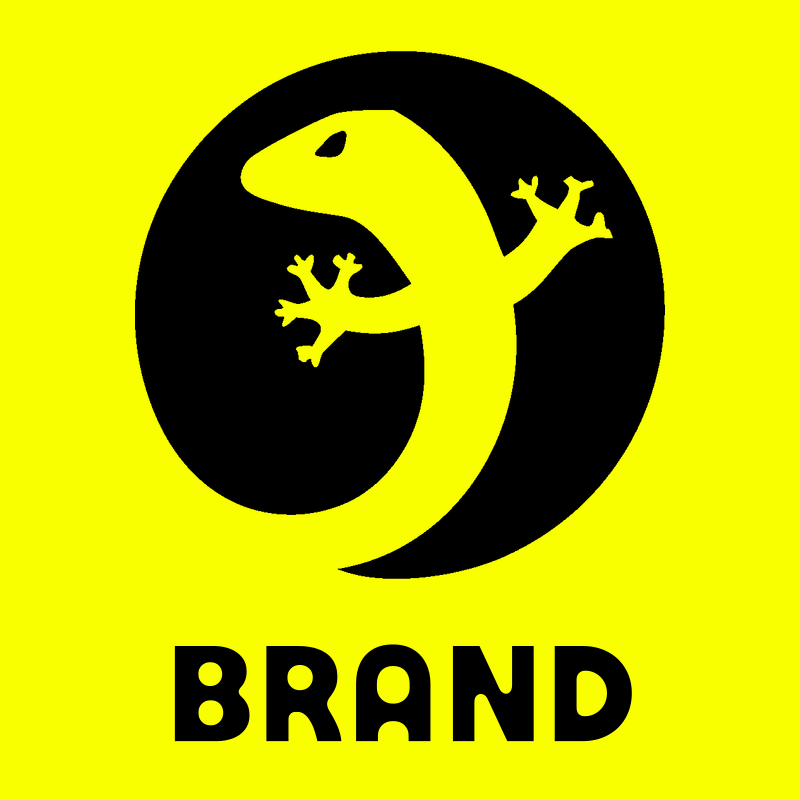 Negative Space Gecko Disk Mark preview