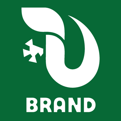 Negative Space Gecko Tail Logo preview