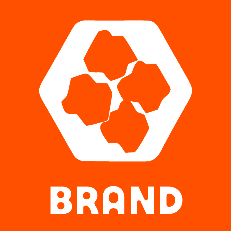 Negative Space Gemstone Hexagon Badge preview