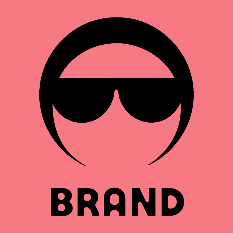 Negative Space Goggles Face Icon preview