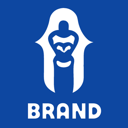 Negative Space Gorilla Face Crest preview