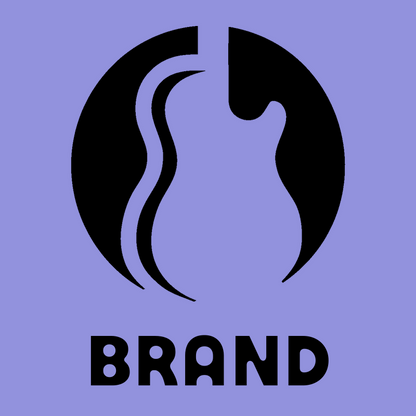 Negative Space Guitar Body Emblem preview