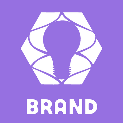 Negative Space Hexagon Bulb Emblem preview