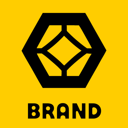 Negative Space Hexagon Diamond Emblem preview