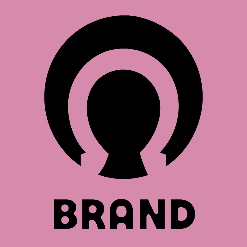 Negative Space Horseshoe Head Icon preview