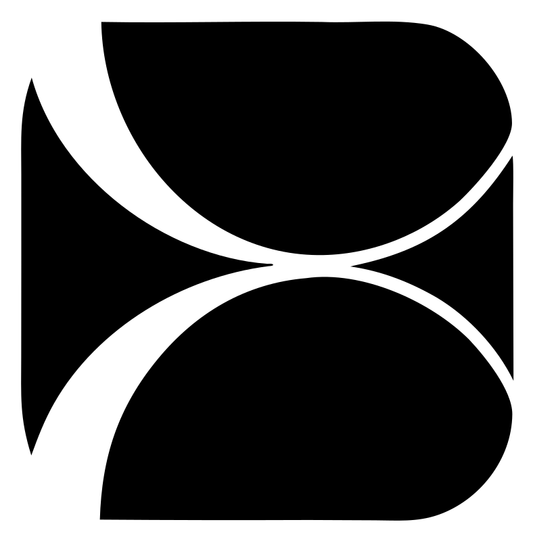 Negative Space Hourglass Pisces Mark