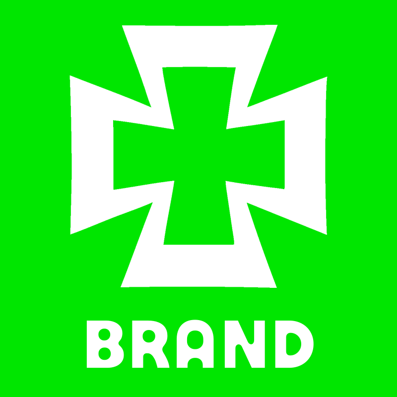 Negative Space Iron Cross Logo preview