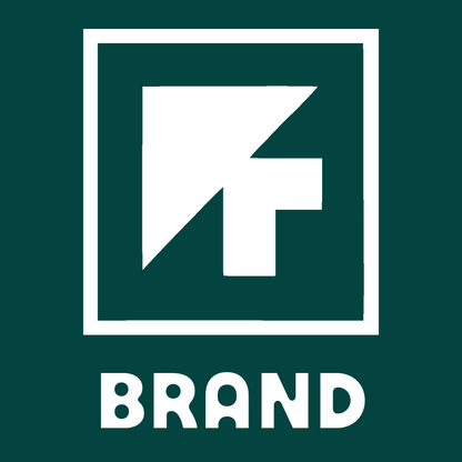 Negative Space Letter F Crest preview