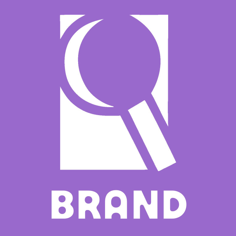 Negative Space Magnifier Rectangle Mark preview