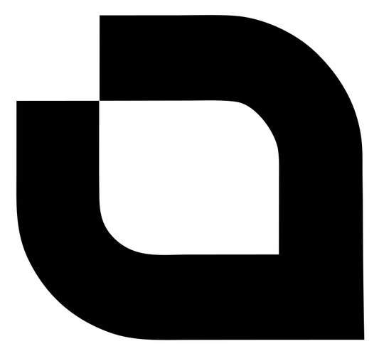 Negative Space Mug Logo