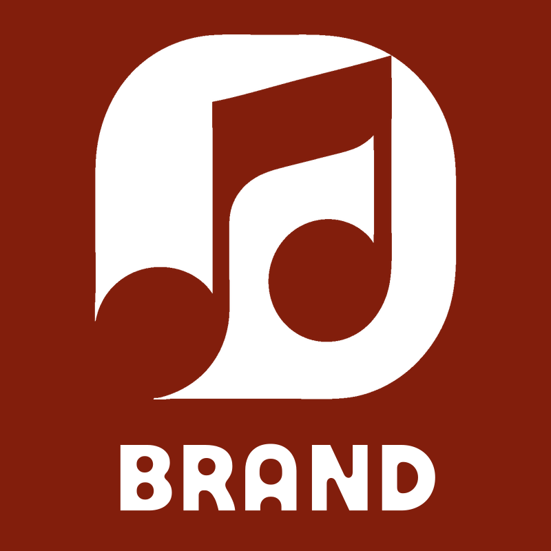 Negative Space Music Note Emblem preview