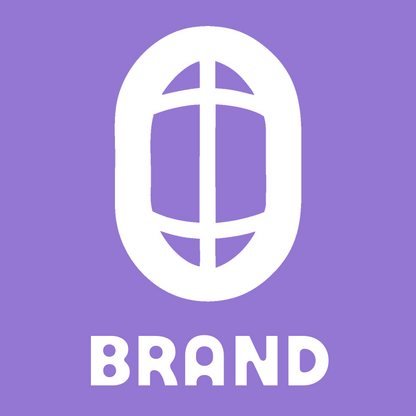 Negative Space Oval Grid Badge preview