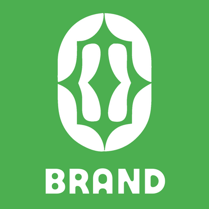 Negative Space Oval Shield Mark preview
