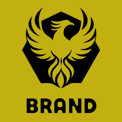 Negative Space Phoenix Hexagon Badge preview