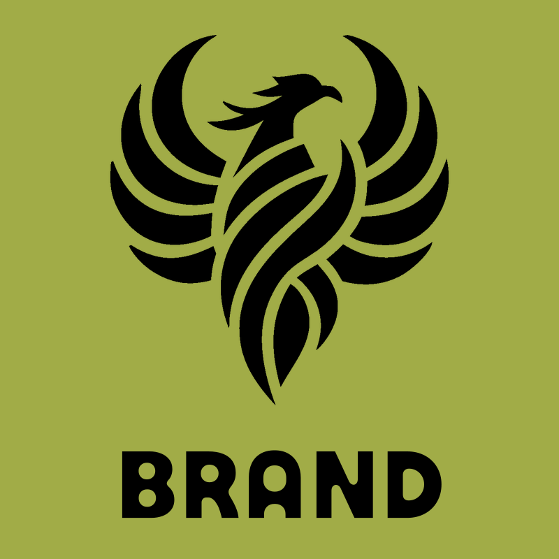 Negative Space Phoenix Wings Mark preview