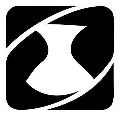 Negative Space Pitcher Badge