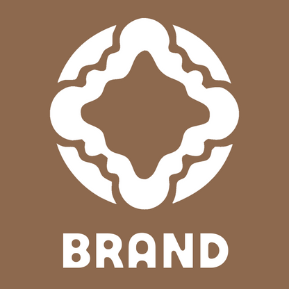 Negative Space Rosette Circle Emblem preview