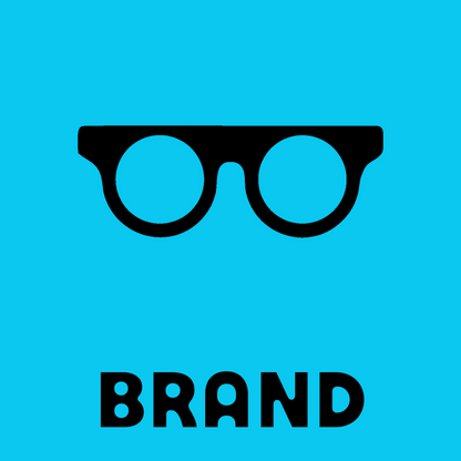 Negative Space Round Glasses Icon preview