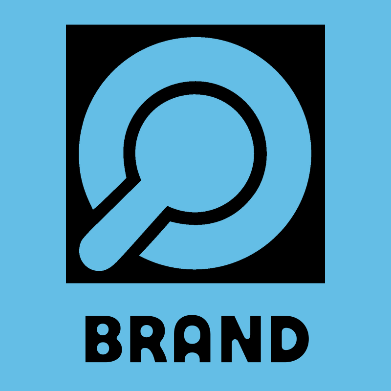 Negative Space Search Circle Badge preview