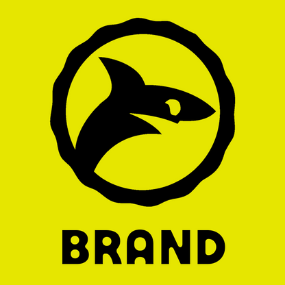 Negative Space Shark Badge preview