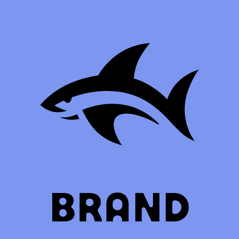 Negative Space Shark Side Emblem preview