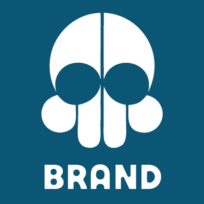 Negative Space Skull Icon preview