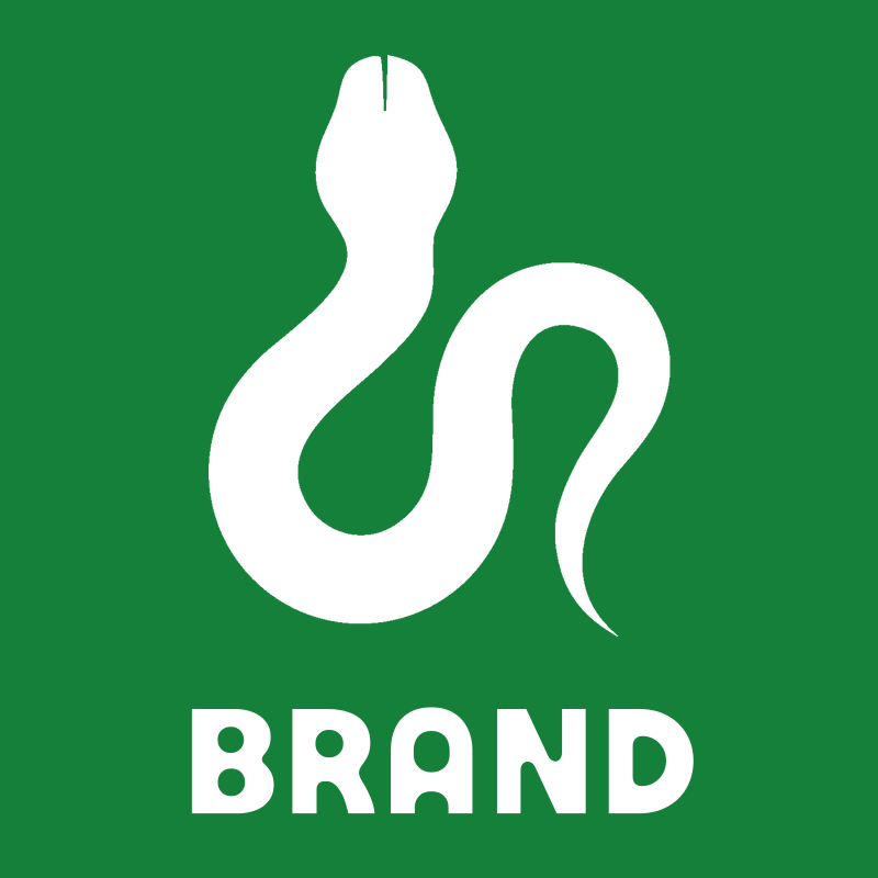 Negative Space Snake Silhouette Mark preview
