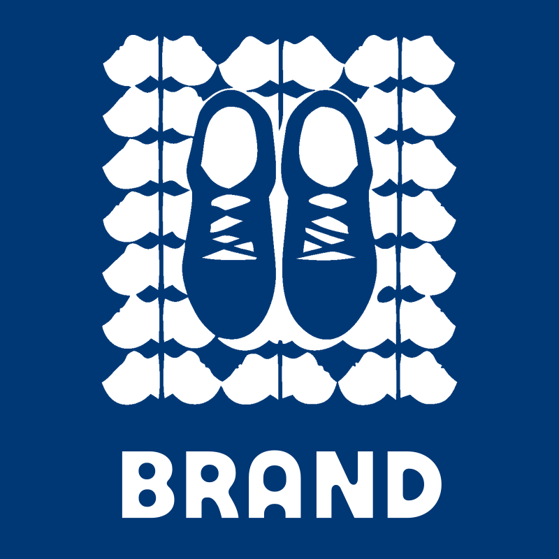 Negative Space Sneaker Pair Badge preview