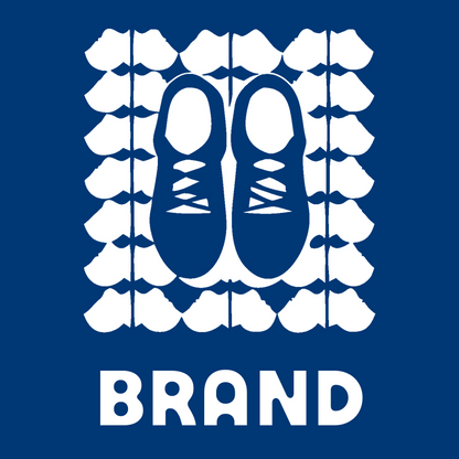 Negative Space Sneaker Pair Badge preview