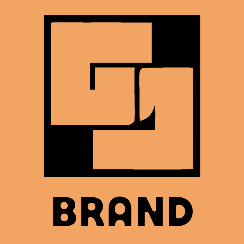 Negative Space Square Overlap Mark preview