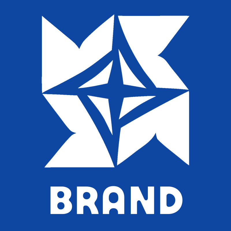 Negative Space Star Burst Badge preview