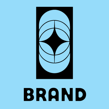 Negative Space Star Compass Badge preview