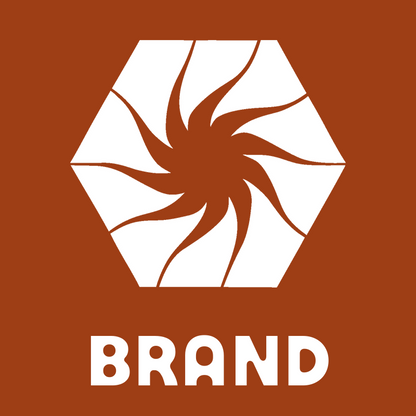 Negative Space Starburst Hexagon Crest preview