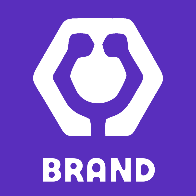 Negative Space Stethoscope Hexagon Mark preview
