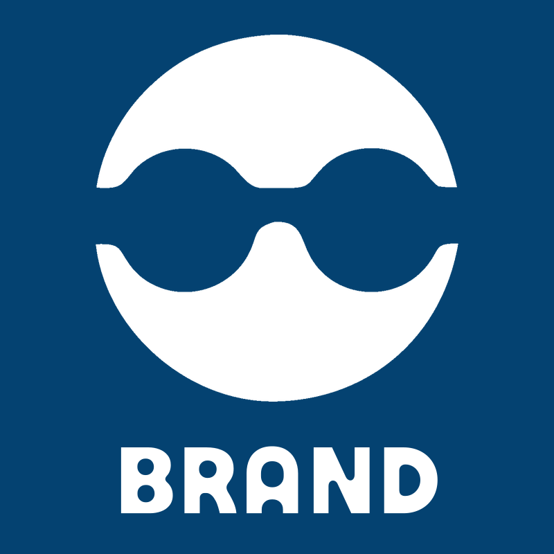 Negative Space Sunglasses Circle Badge preview