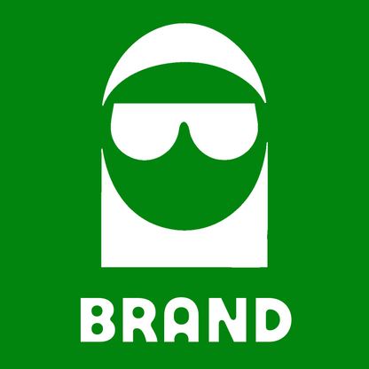 Negative Space Sunglasses Face Logo preview