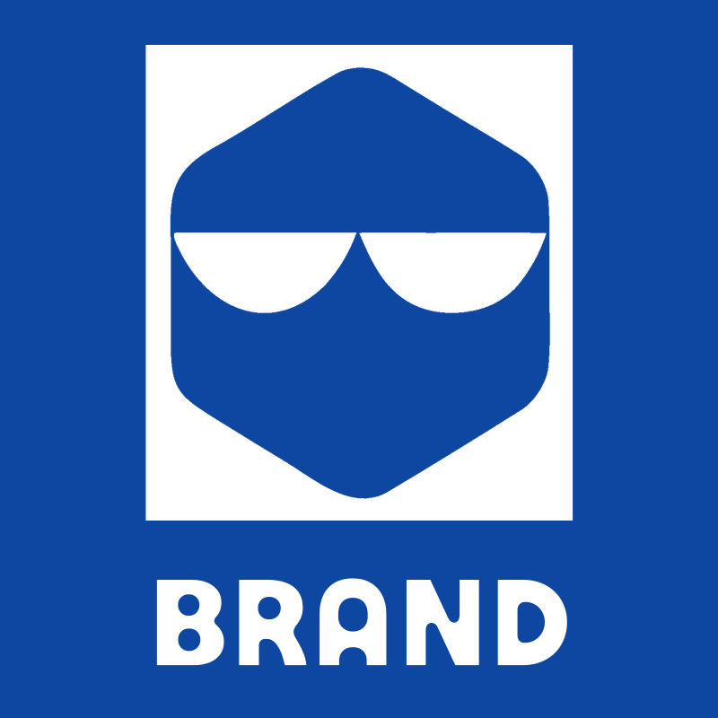 Negative Space Sunglasses Hexagon Badge preview