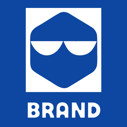 Negative Space Sunglasses Hexagon Badge preview