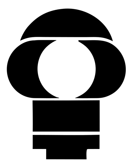 Negative Space Table Lamp Icon