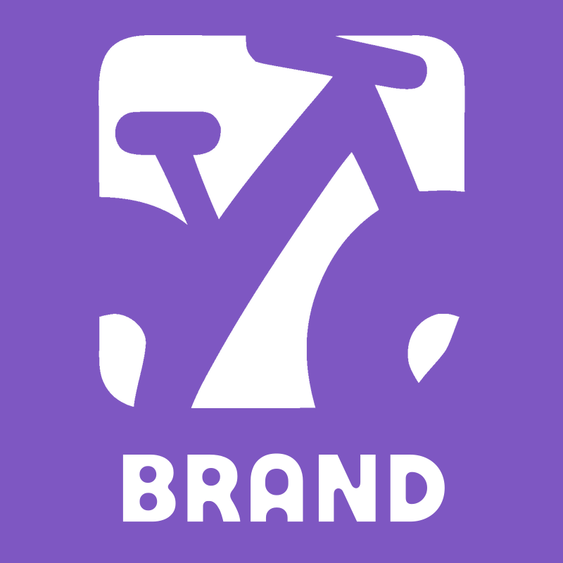 Negative Space Tree Bike Icon preview