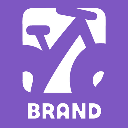 Negative Space Tree Bike Icon preview