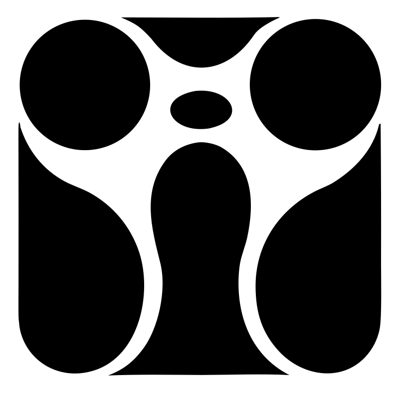 Negative Space Tree Drone Badge