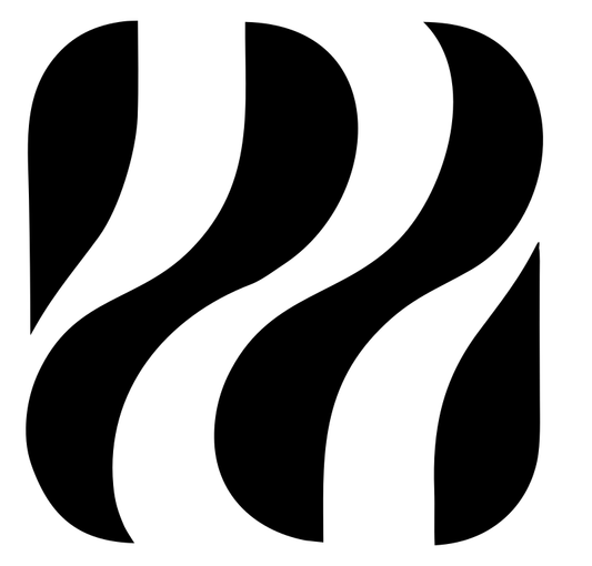 Negative Space Triple Wave Mark