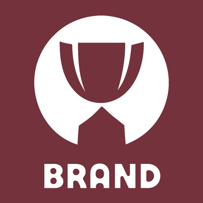 Negative Space Trophy Circle Badge preview