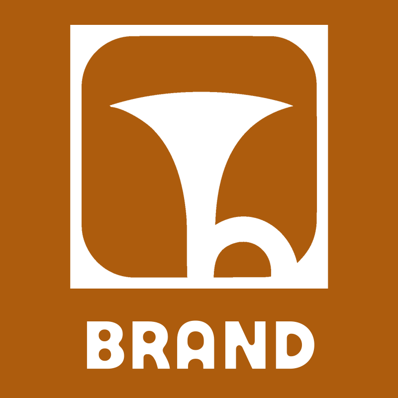 Negative Space Trumpet Bell Icon preview