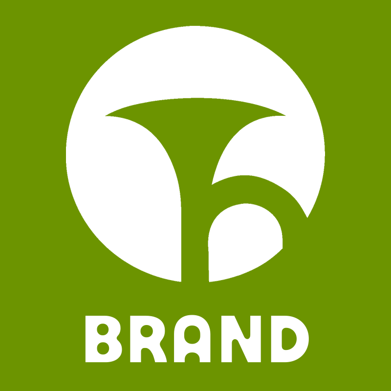 Negative Space Trumpet Circle Logo preview