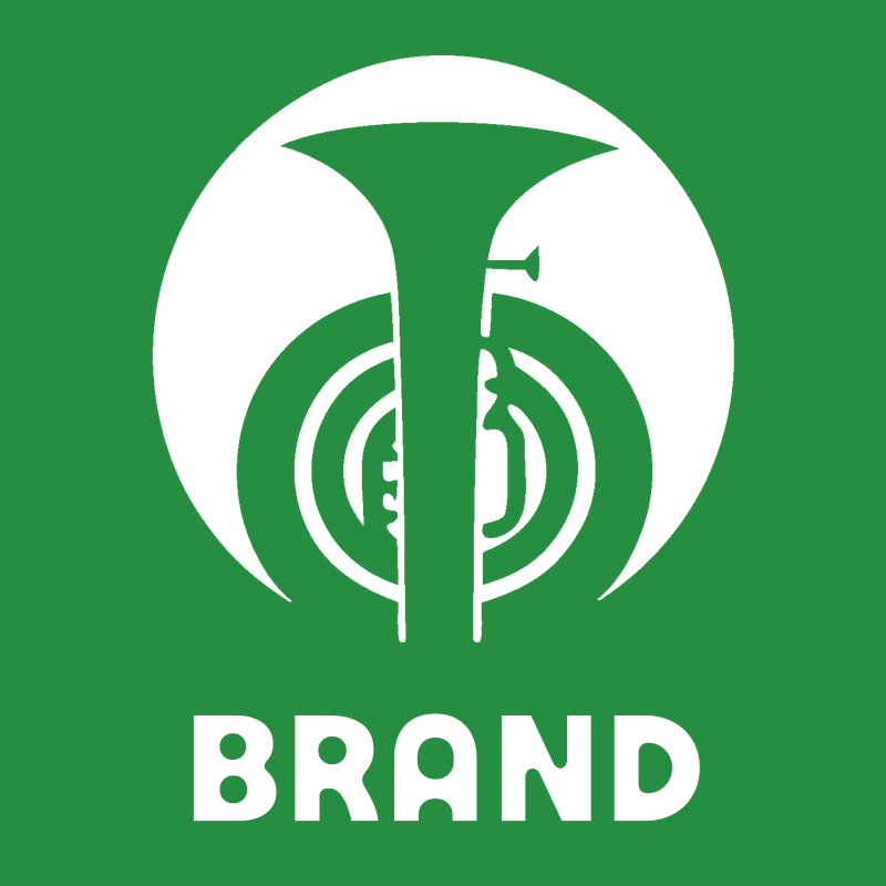 Negative Space Tuba Bell Logo preview