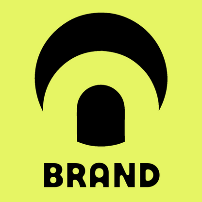 Negative Space Tunnel Arch Badge preview
